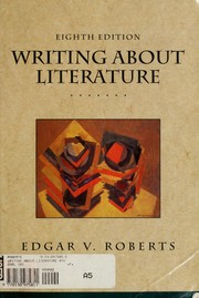 Cover of: Writing about literature
