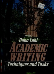 Cover of: Academic writing by Ilona Leki