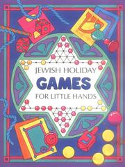 Cover of: Jewish holiday games for little hands