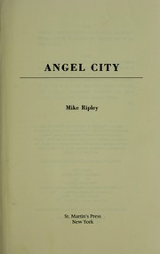 Cover of: Angel city by Mike Ripley