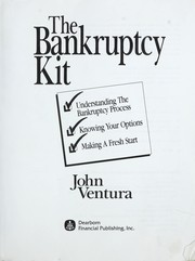 Cover of: The bankruptcy kit by John Ventura