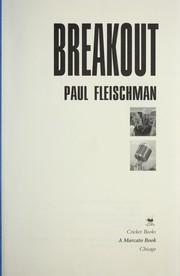 Cover of: Breakout by Paul Fleischman