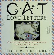 Cover of: Cat love letters: collected correspondence of cats in love
