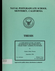 Cover of: A comparison of DDS and DRFM techniques in the generation of "smart noise" jamming waveforms by Charles Joffery Watson