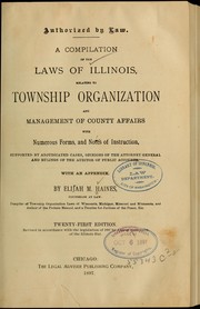 Cover of: A compilation of the laws of Illinois by Haines, Elijah Middlebrook,