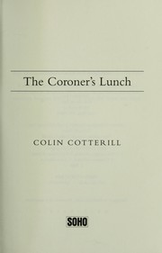 Cover of: The coroner's lunch by Colin Cotterill