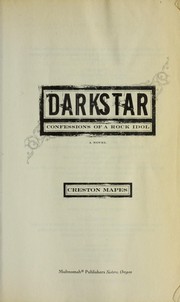 Cover of: Dark star: confessions of a rock idol : a novel