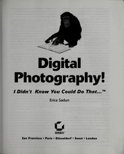 Cover of: Digital photography!