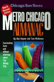 Cover of: Metro Chicago Almanac: Fascinating Facts and Offbeat Offerings About the Windy City