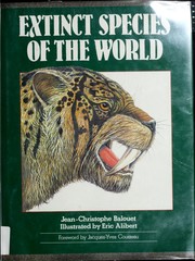 Cover of: Extinct species of the world
