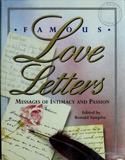 Cover of: Famous love letters by edited by Ronald Tamplin.
