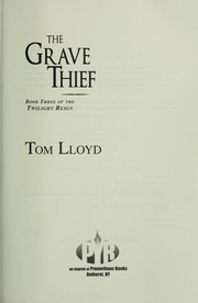 Cover of: The grave thief