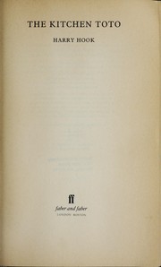 Front cover of The kitchen toto by Harry Hook