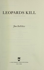 Cover of: Leopards kill