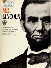Cover of: Meet Mr. Lincoln