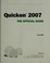 Cover of: Quicken 2007