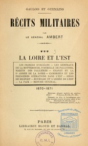 Cover of: Récits militaires by Joachim-Marie-Jean-Jacques-Alexandre-Jules Ambert, Joachim-Marie-Jean-Jacques-Alexandre-Jules Ambert