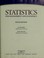 Cover of: Statistics for management and economics