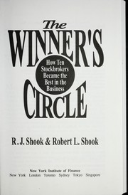 Cover of: The winner's circle by R. J. Shook