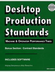 Cover of: Desktop Production Standards by Robert C. Brenner