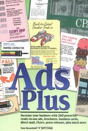Cover of: Ads Plus