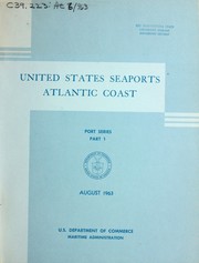 United States seaports: Atlantic coast by United States. Maritime Administration.