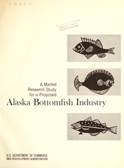 A market research study for a proposed Alaska bottomfish industry by Wolf Management Services.