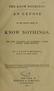 The Know nothings