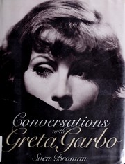 Conversations with Greta Garbo by Sven Broman
