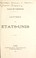 Cover of: Lettres des États-Unis