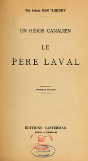 Cover of: Un héros canadien: le père Laval