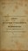 Cover of: Remarks of Mr. Winthrop of Massachusetts on the Distribution bill in the House of Representatives, July 2, 1841