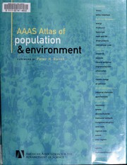 AAAS atlas of population & environment by Harrison, Paul
