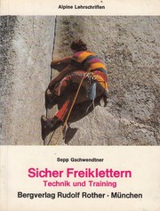Cover of: Sicher Freiklettern by 