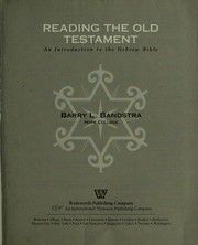 Cover of: Reading the Old Testament by Barry L. Bandstra