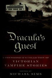 Cover of: Dracula's guest