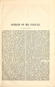 Cover of: Kansas--the Lecompton constitution by Schuyler Colfax