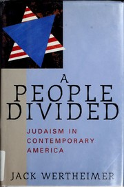 Cover of: A people divided by Jack Wertheimer
