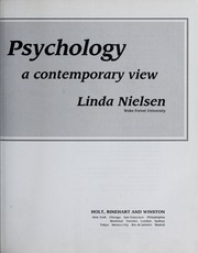 Cover of: Adolescent psychology by Linda Nielsen