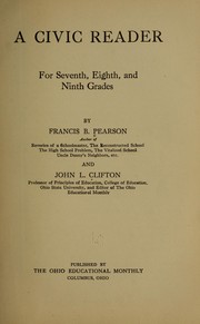 Cover of: A civic reader for seventh, eighth, and ninth grades