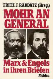 Cover of: Mohr an General