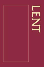 Cover of: Lent: Lent I & Lent II