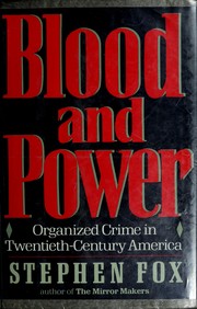 Cover of Blood and power