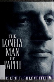 Cover of: Lonely Man of Faith, The by Joseph B. Soloveitchik