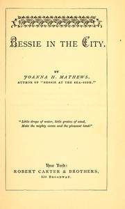 Cover of: Bessie in the city