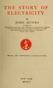 Cover of: The story of electricity