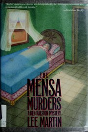 The Mensa murders by Lee Martin