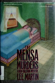 Cover of: The Mensa murders by Lee Martin