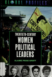 Cover of: Twentieth-century women political leaders by Claire Price-Groff