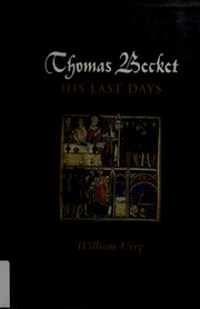 Cover of: Thomas Becket: his last days